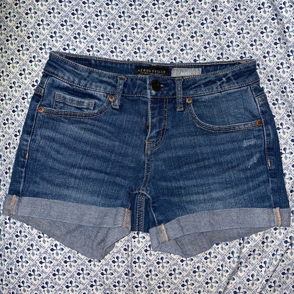 Aeropostale Midi Shorts Size: 0